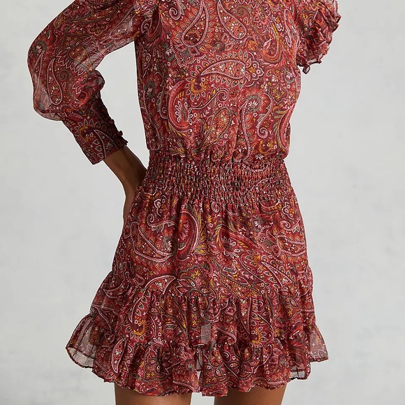 Misa Los Angeles Gianna Paisley Mini Dress - Picture 7 of 13